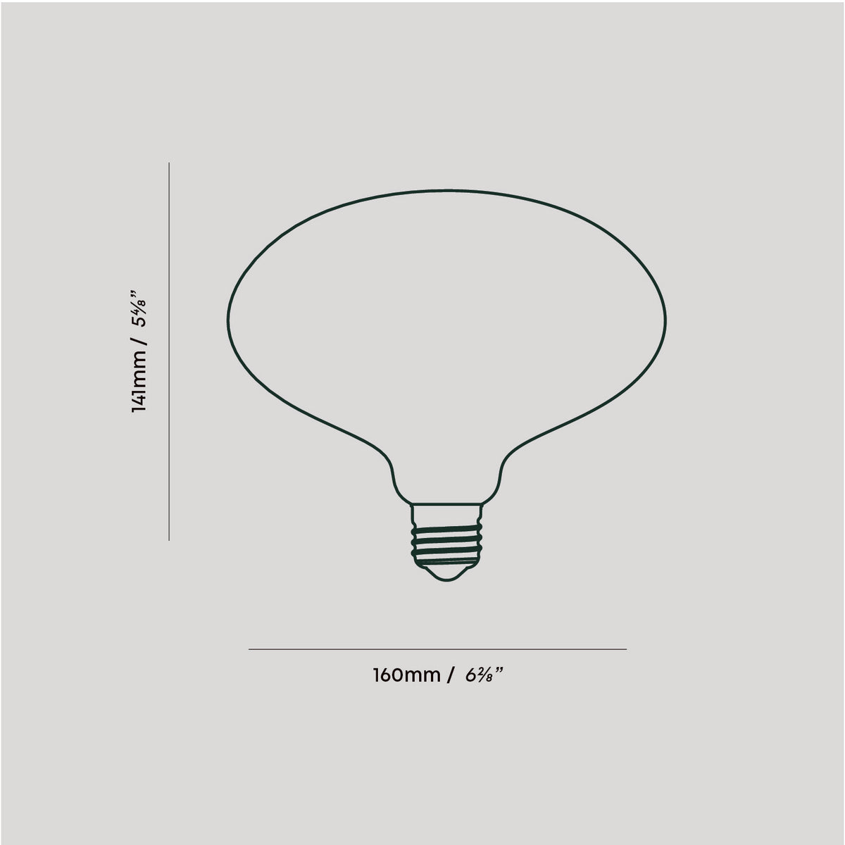 Oval II LED Bulb